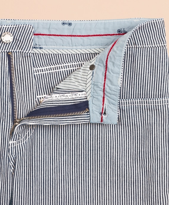 Striped Indigo Lightweight Jeans