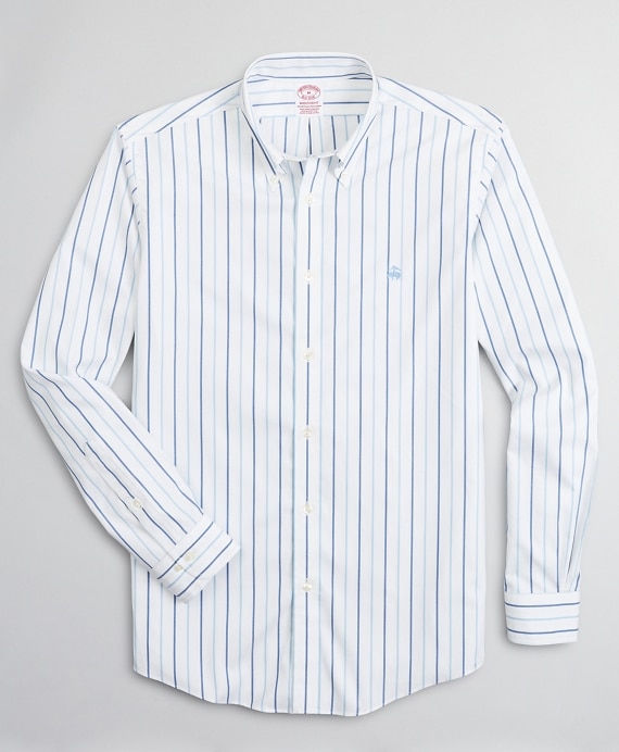 Stretch Madison Classic-Fit Sport Shirt, Non-Iron Stripe