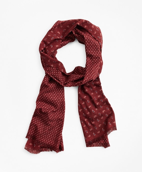 Double-Face Wool Scarf