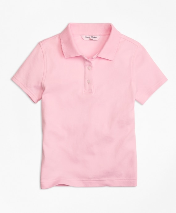Girls Short-Sleeve Polo Shirt