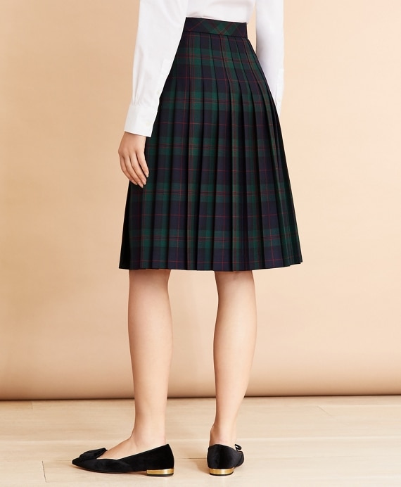 Tartan Pleated Skirt
