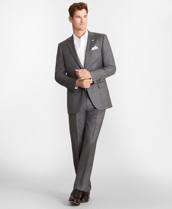 Madison Fit Two-Button Stripe 1818 Suit