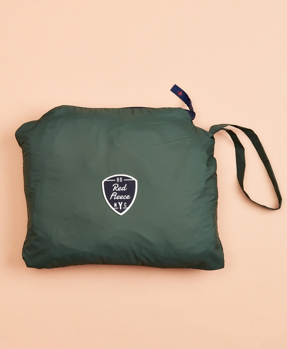 Water-Repellent Packable Trench Coat