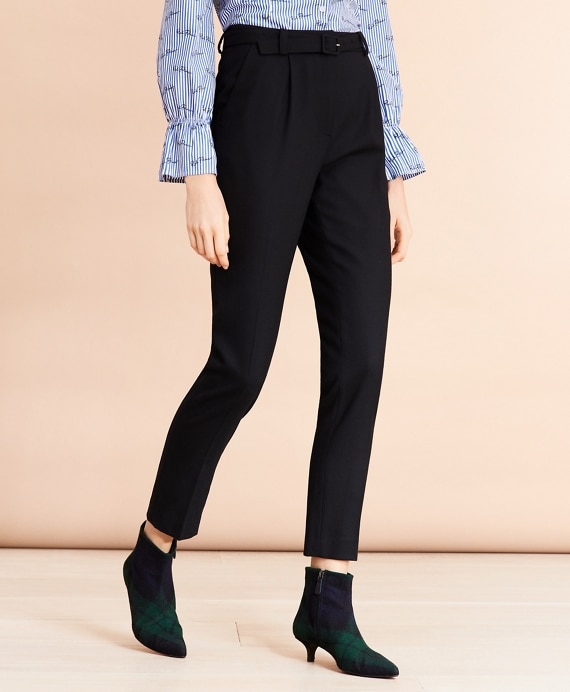 Slim-Fit Stretch Merino Wool-Blend Twill Pants