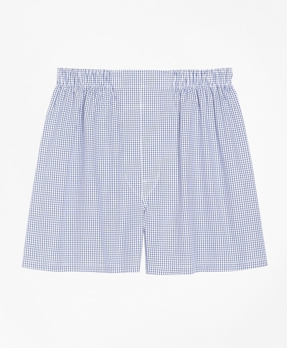 Traditional Fit Small Check Boxers