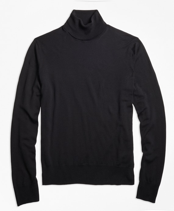 BrooksTech™ Merino Wool Turtleneck Sweater