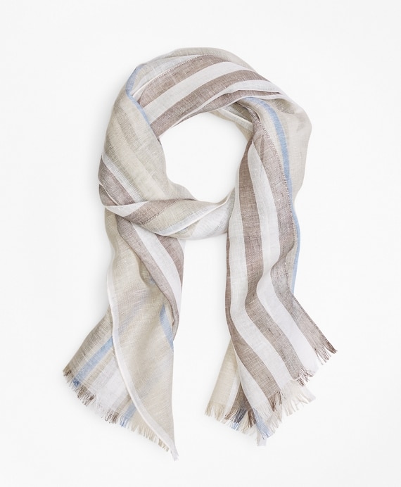 Tonal Stripe Scarf