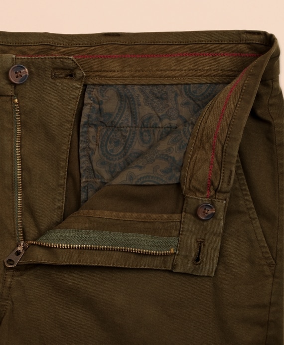 Garment-Dyed 9 Stretch Chino Shorts