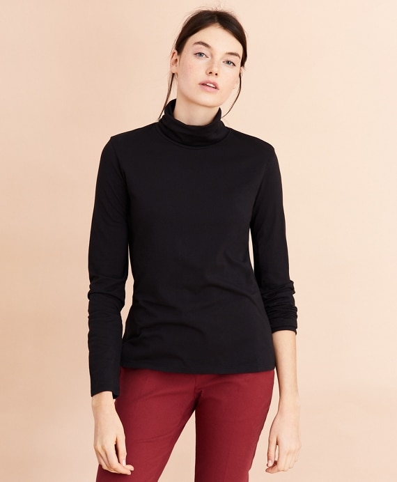 Long-Sleeve Turtleneck