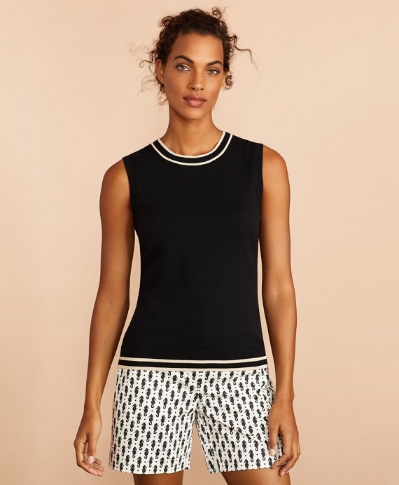 Striped Cotton Shell