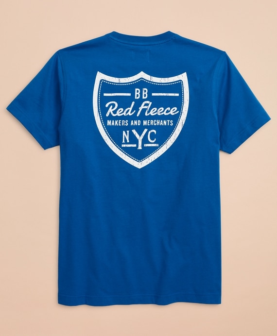 Red Fleece NYC Graphic T-Shirt