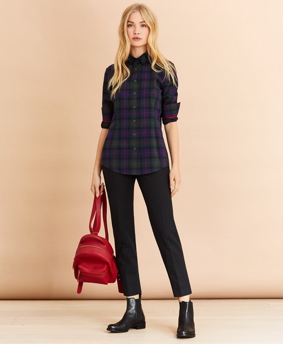 Tartan Cotton Twill Shirt