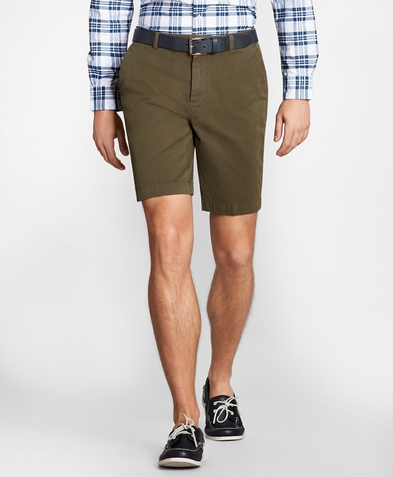 Garment-Dyed 10 Bermuda Shorts