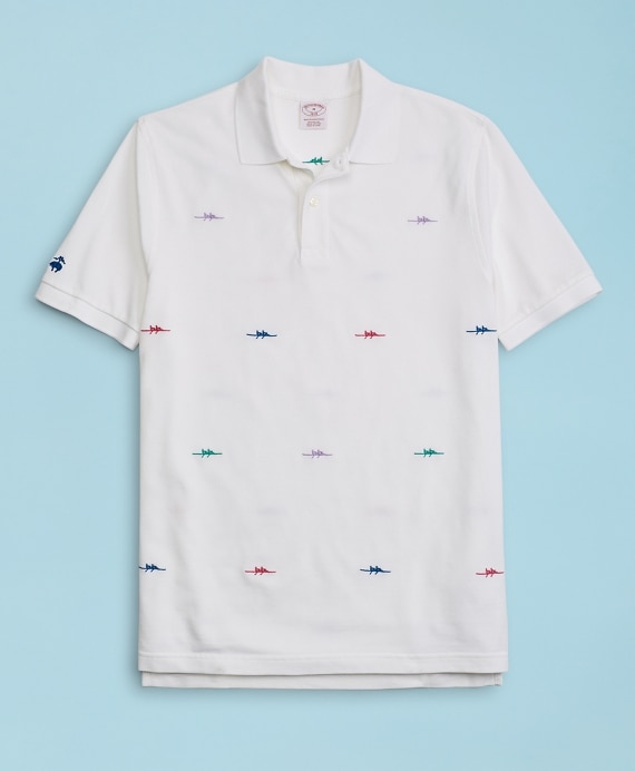 Head Of The Charles® Regatta Embroidered Pique Polo Shirt