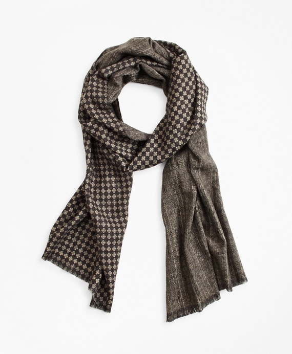 Double-Faced Cashmere Scarf