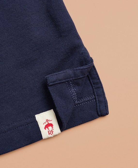 Embroidered Surfer Pique Polo