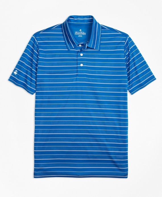 Performance Series Bird's-Eye Stripe Polo Shirt