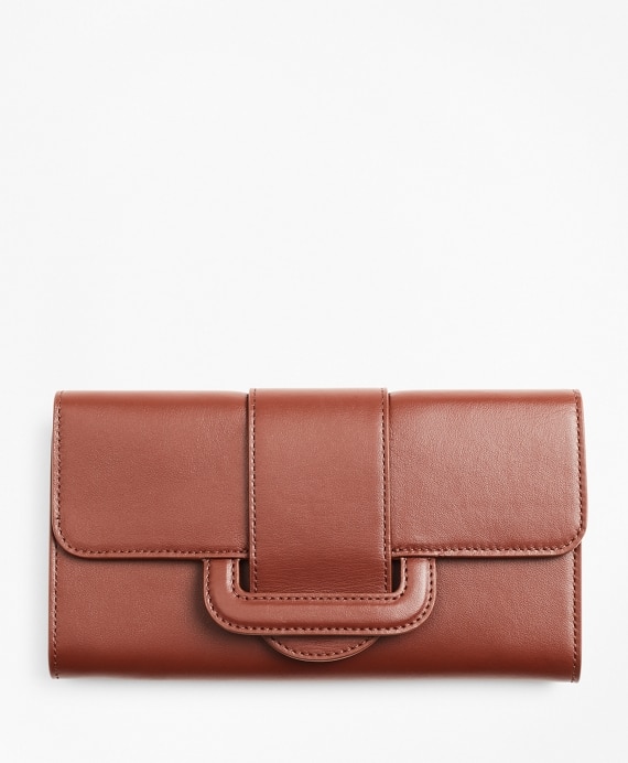 Leather Envelope-Flap Wallet