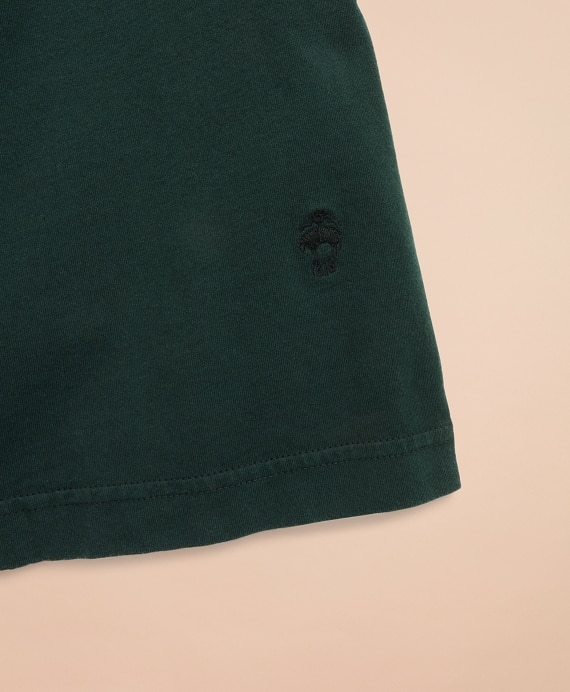 Garment-Dyed V-Neck T-Shirt