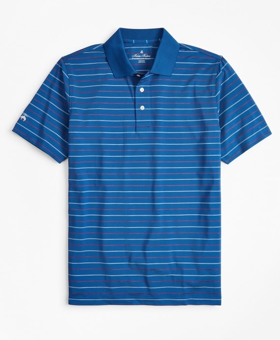 Performance Series Min-Stripe Polo Shirt