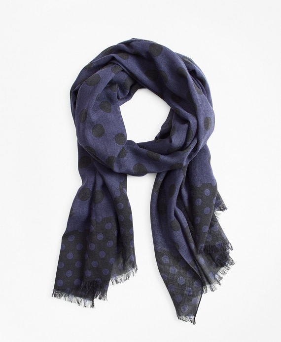 Dot Print Scarf