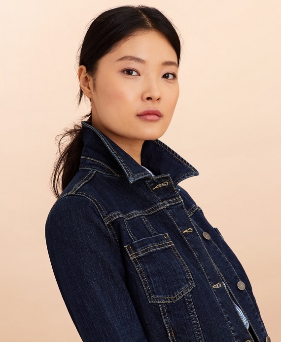 Stretch Denim Jacket