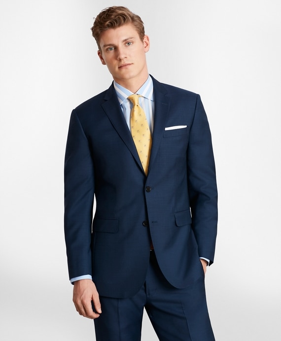 BrooksGate™ Milano-Fit Wool Twill Suit Jacket