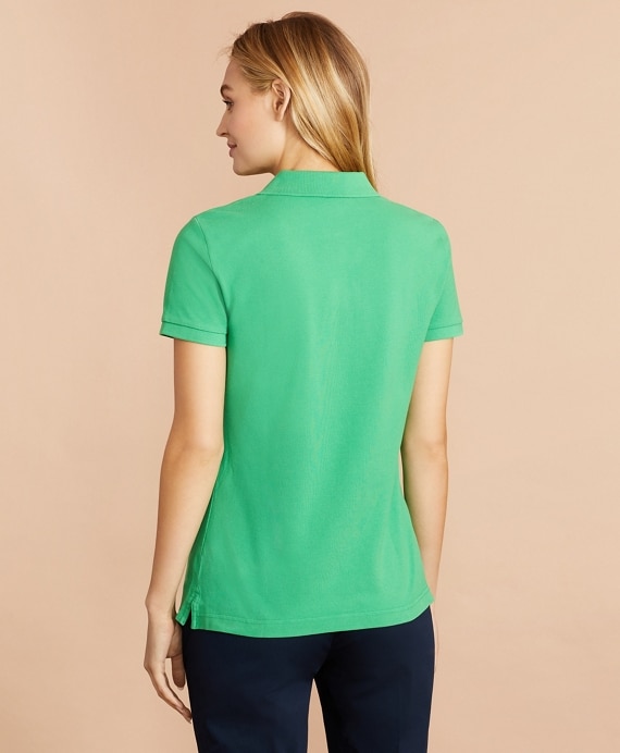 Garment-Dyed Pique Polo