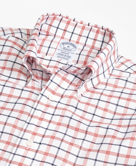 Regent Fit Oxford Large Check Sport Shirt