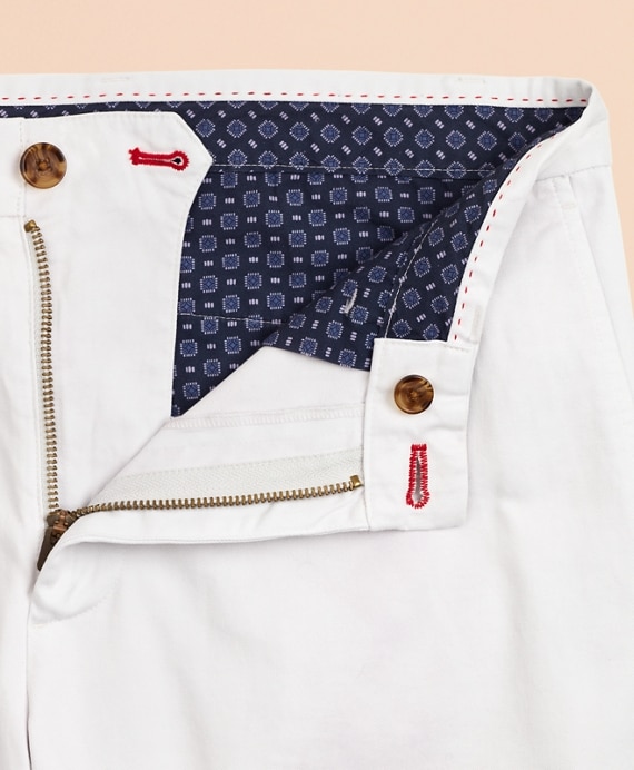 Pleat-Front Twill Chinos