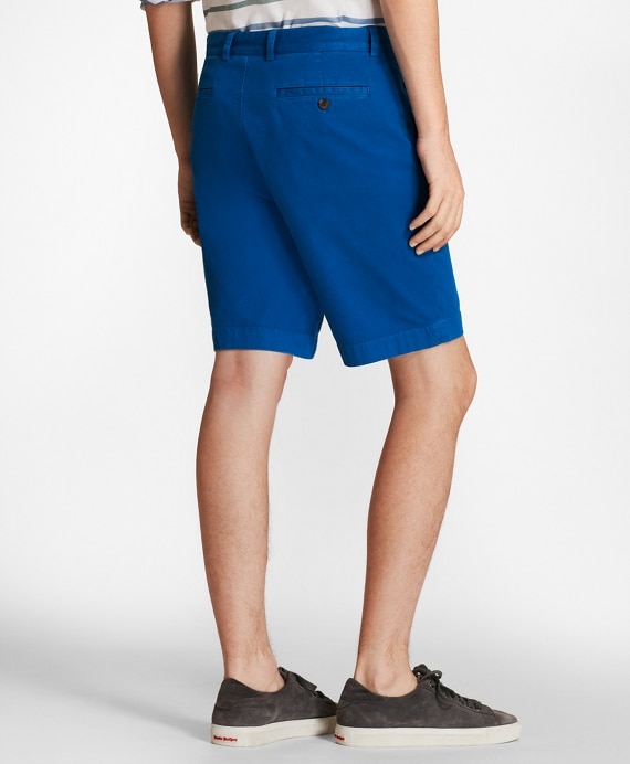 Stretch Cotton Twill Shorts