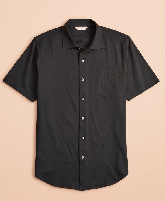 Jersey Cotton Short-Sleeve Shirt