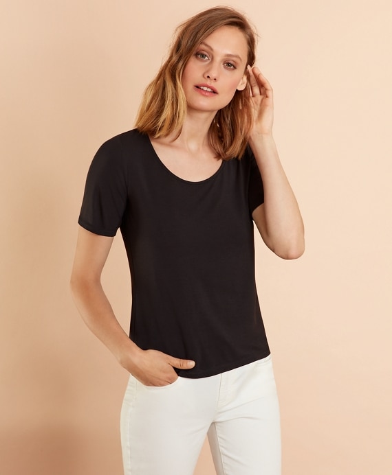Scoop-Neck T-Shirt