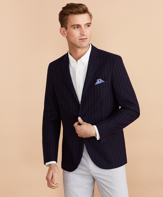 Striped Cotton Sport Coat