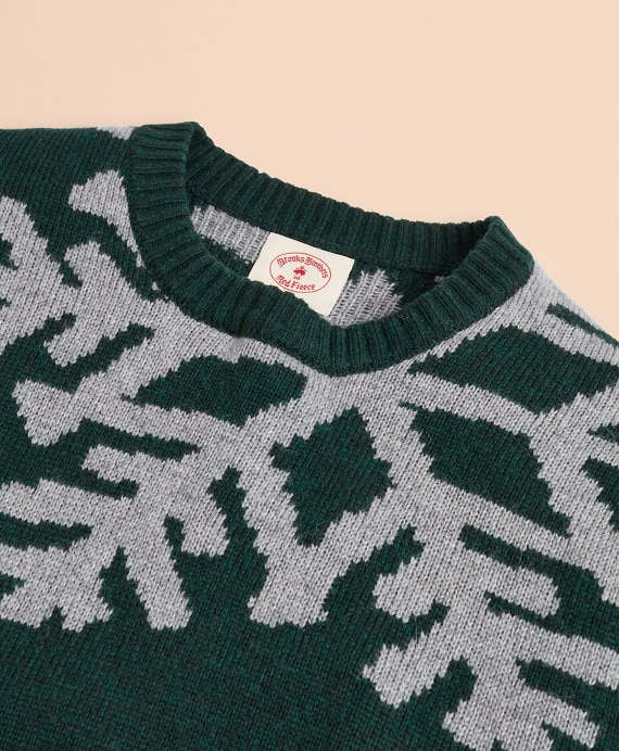 Snowflake Intarsia Sweater