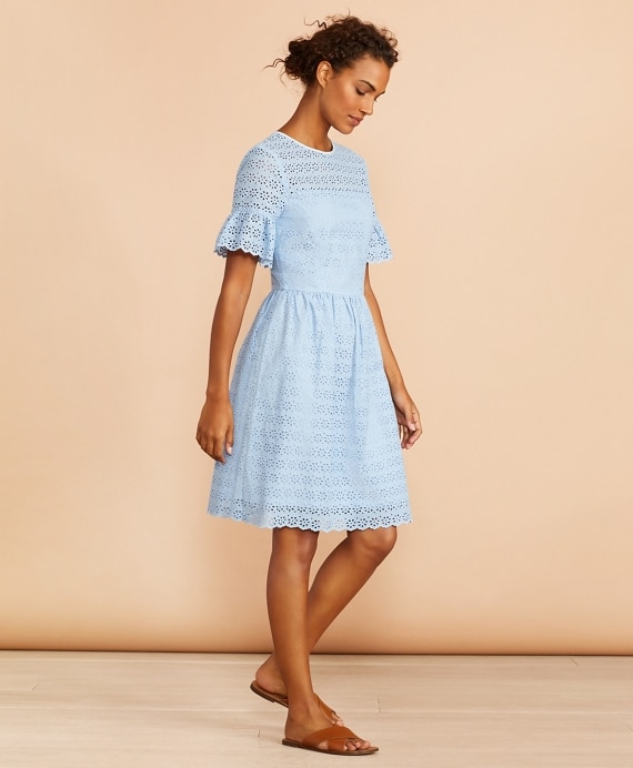 Cotton Eyelet Dress