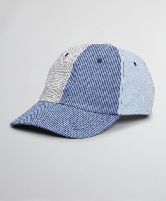 Seersucker Fun Baseball Cap