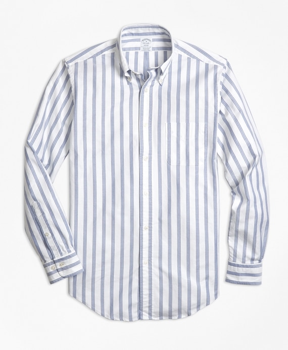 Regent Fit Oxford BB#1 Stripe Sport Shirt