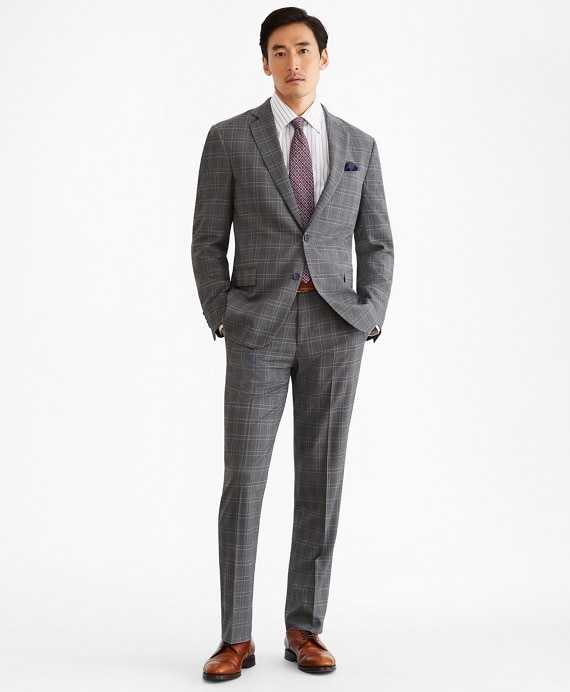 Regent Fit BrooksCool® Check Suit