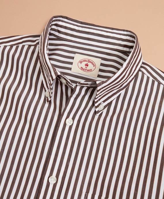 Striped Cotton Broadcloth Shirt