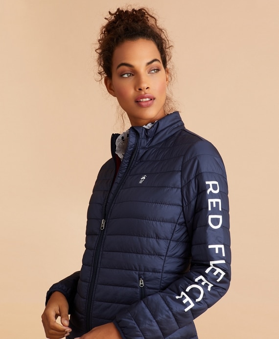 Logo-Graphic Puffer Jacket