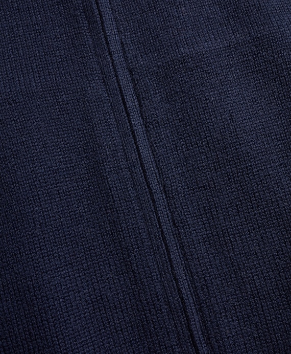 Merino Wool Zip-Up Sweater