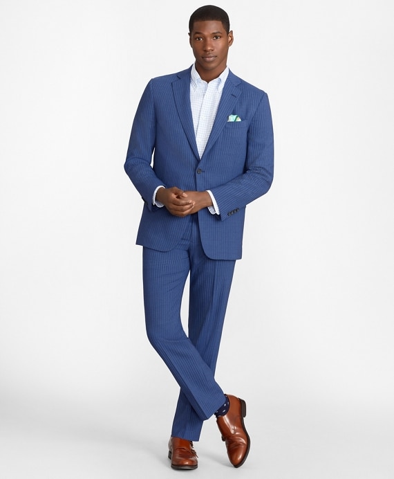 Regent Fit BrooksCool® Pinstripe Suit