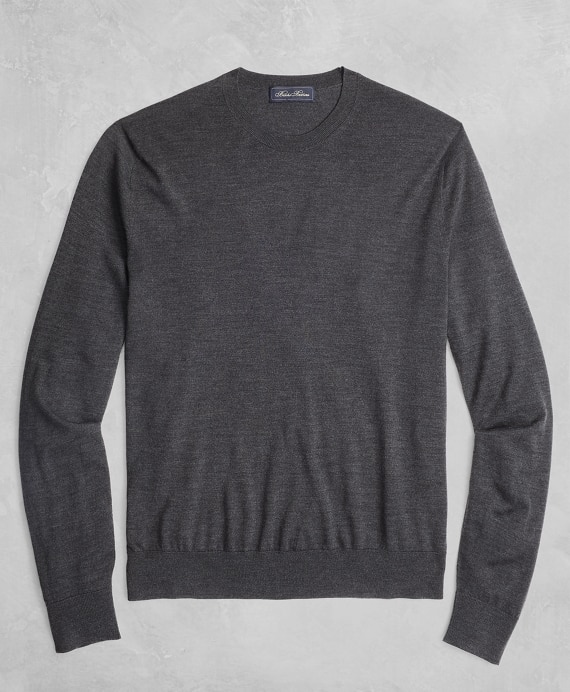 Golden Fleece® 3-D Knit Fine-Gauge Merino Crewneck Sweater