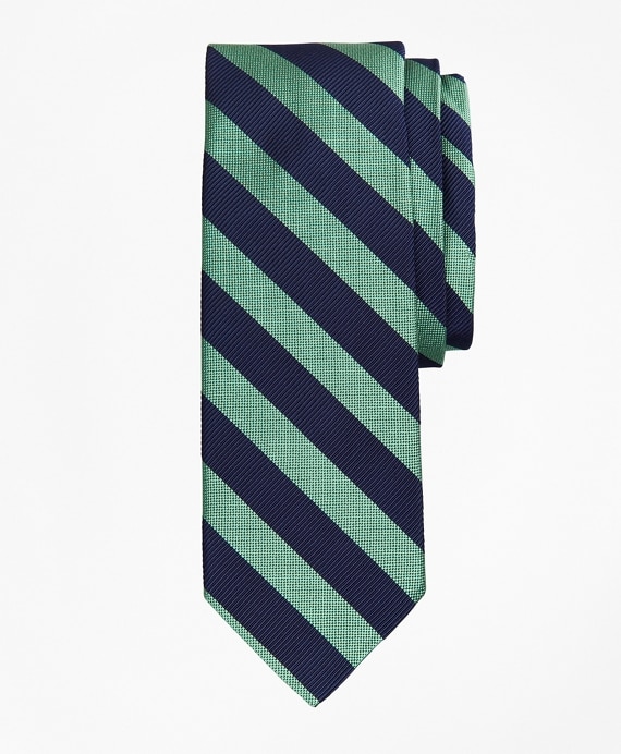 Textured Rugby Stripe Tie