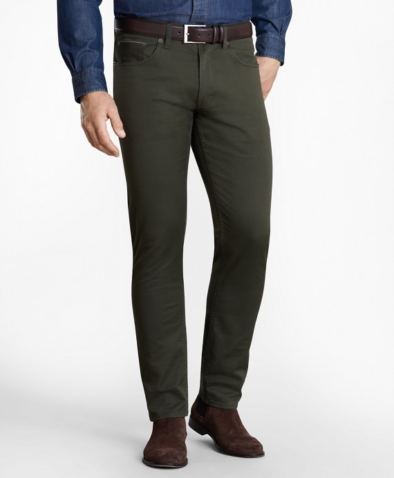 Five-Pocket Selvedge Twill Pants