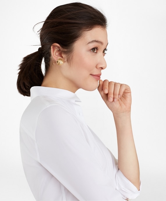 Tailored-Fit Performance Non-Iron COOLMAX® Twill Shirt