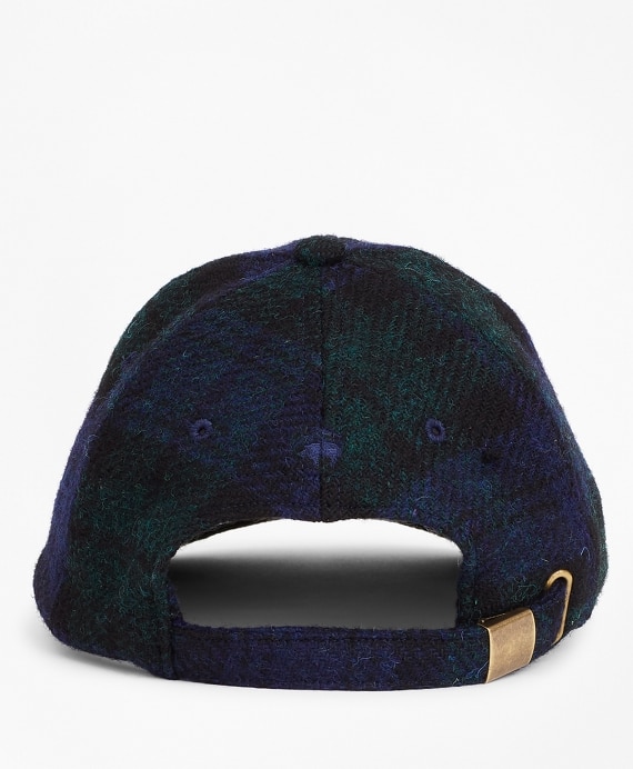 Harris Tweed Black Watch Baseball Hat
