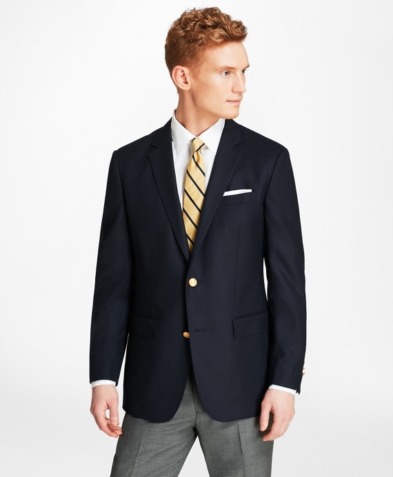 Milano Fit Doeskin Stretch Wool Blazer