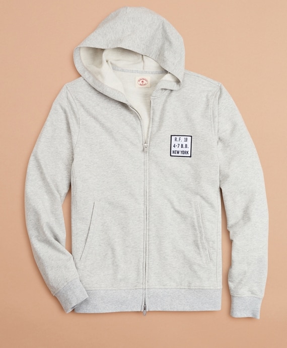 French Terry Zip-Up Hoodie
